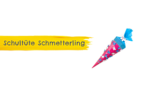 Schultüte Schmetterling