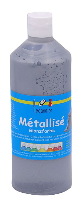 Métallisé Farbe Silber, 500 ml