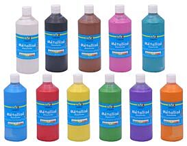 Métallisé Farbe Set 11, je 500 ml