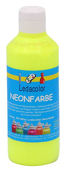 Neonfarbe Gelb, 250 ml
