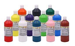 Gouache Farbe Set 12, je 500 ml