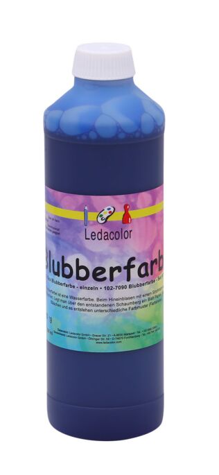 Blubberfarbe Blau, 500 ml