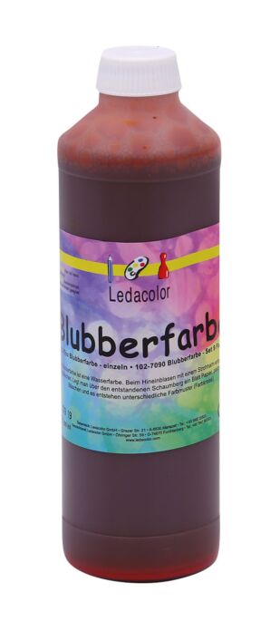Blubberfarbe Braun, 500 ml