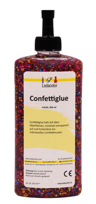 Confettiglue Bunte Mischung, 266 ml