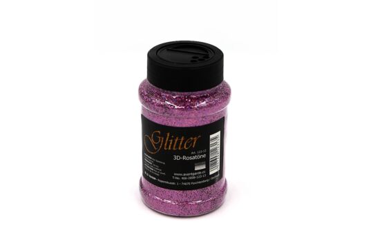 3D - Glitter Rosatöne, 350 g