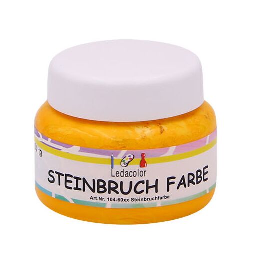 Steinbruchfarbe Gelb, 150 ml