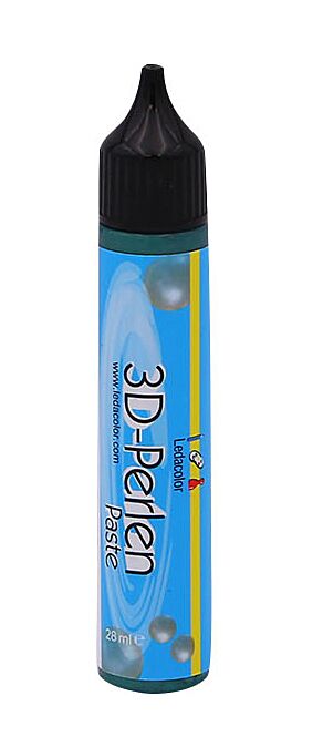 3D - Perlen Paste Dunkelgrün, 28 ml