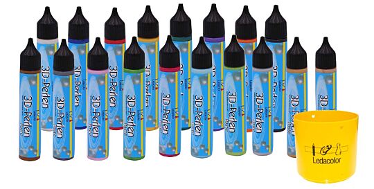 3D - Perlen Paste Set 18, je 28 ml