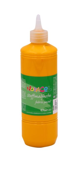 Stoffmalfarbe Gelb, 500 ml