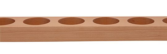 Becherhalterung aus Holz, 62 x 10,5 x 4,5 cm