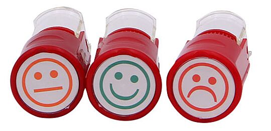 Stempelset Smiley mini Set 3