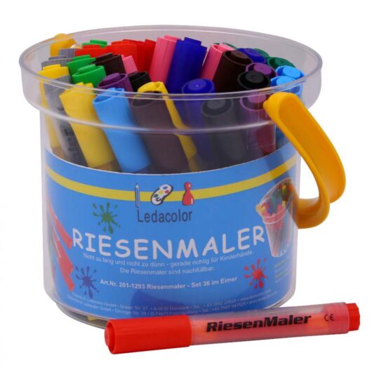 Riesenmaler im Eimer, Set 36