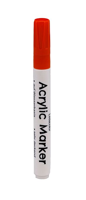 Acrylicmarker Mittel Orange