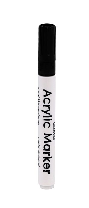 Acrylicmarker Mittel Schwarz