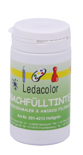 Nachfülltinte Riesenmaler+Amigos Hellgrün, 100 ml