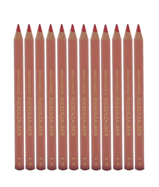 Riesenzauber Farbstift Lackiert Fleisch, Set 12