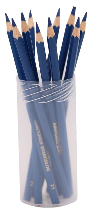 STARCOLOR Buntstift Dunkelblau 21, Set 12