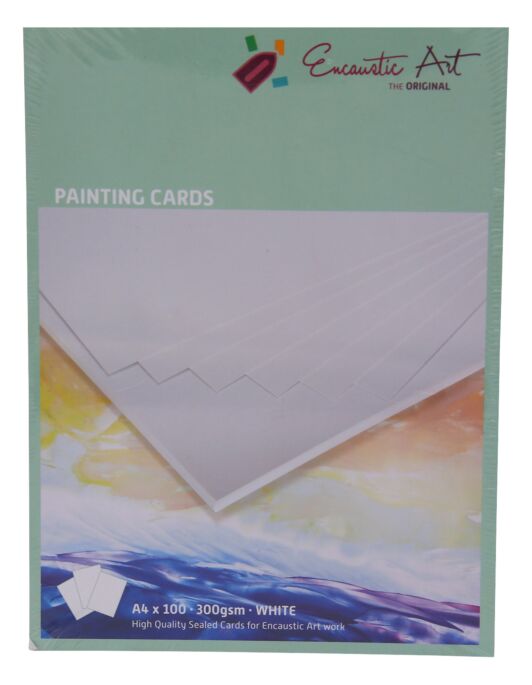 Encaustic Malkarten A4, Set 100
