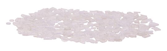 Mosaik Kristall Transparent Flach Klein, 300 g