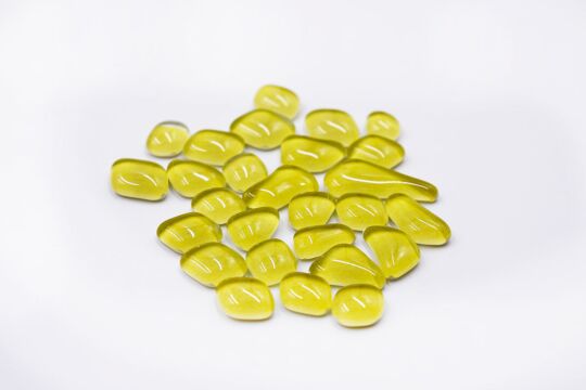 Mosaiksteine Crystal Glas Gelb, 200 g