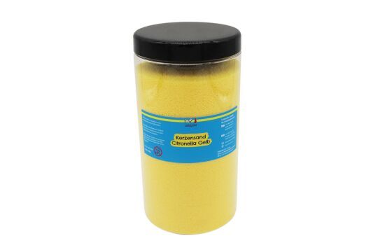 Kerzensand Citronella Gelb 800 g