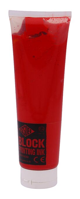 Linolfarbe Tube Rot, 250 ml