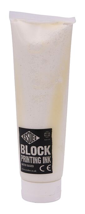 Linolfarbe Tube Weiß, 250 ml