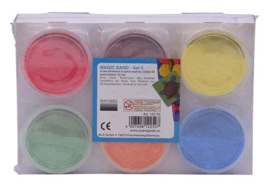 Sand Magic 150g Set 6 Farben