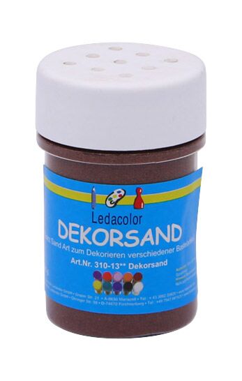 Dekorsand 200g Braun