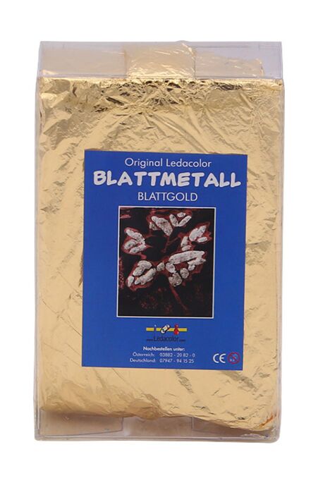 Blattmetall - Gold, 20 Blatt