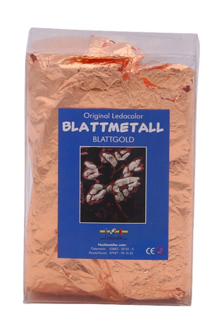 Blattmetall - Kupfer, 20 Blatt