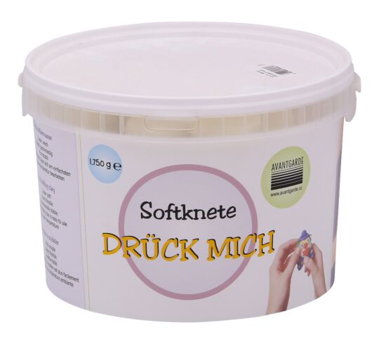 Softknete Drück mich Weiß, 1750 g