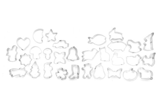 Ausstecher Mini Set 30. 4,2 - 6,3 cm