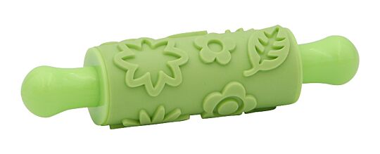 Knetroller Blumenmuster einzeln