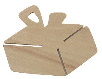 Holzbehang Set 12. Paket 7 x 8 cm