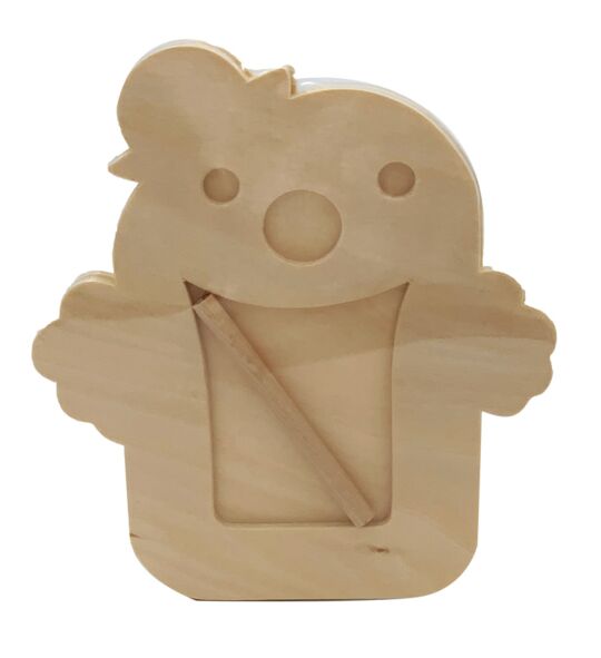 Holzbilderrahmen Set 12, Clown 14 x 13 cm