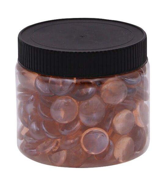 Glasnuggets Transparent Rosa 680 g