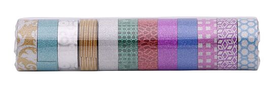 Glitter Tapes Set 12 Motive