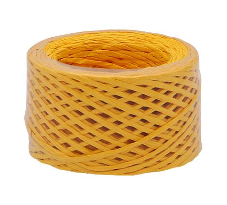 Papierschnur Gelb, 2 mm, L 60 m