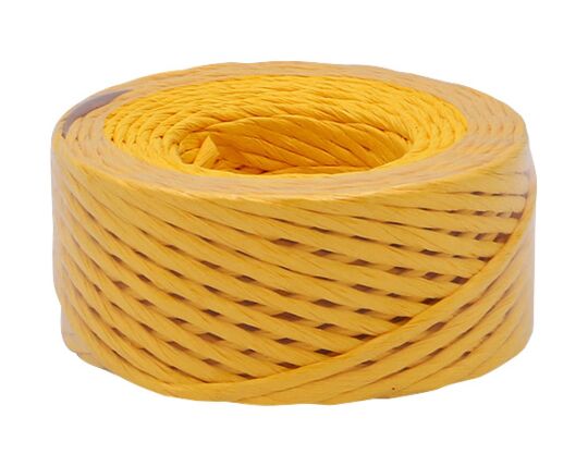 Papierschnur Gelb, 5 mm, L 60 m