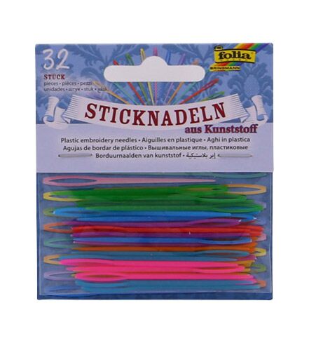 Sticknadeln aus Kunststoff Set 32 Stk.