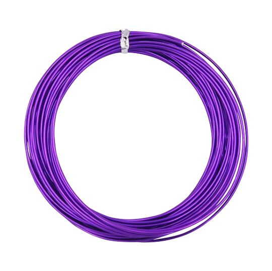 Biegolini - Biegedraht Violett, Ø 2mm, L 10 m