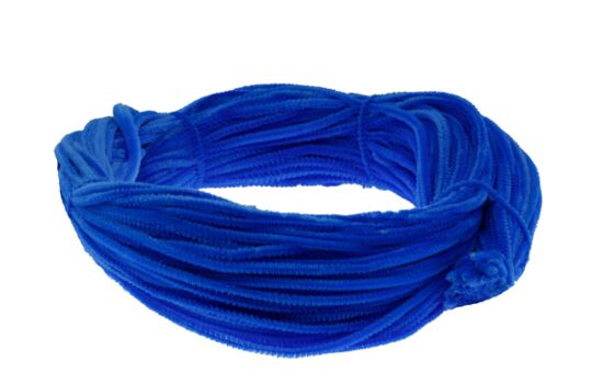 Pfeifenputzer Blau Set 100