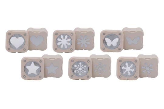 Magnetstanzer Set 6 Motive