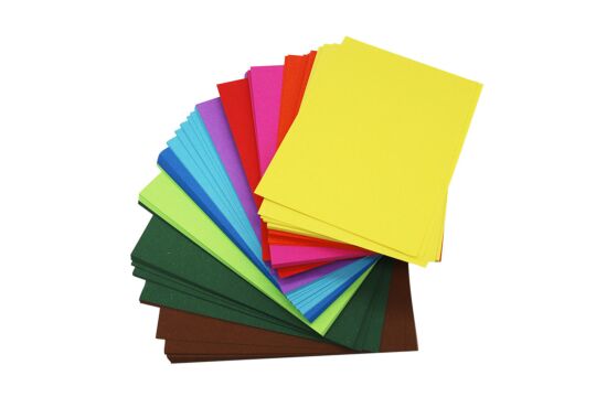Faltblätter 500 Bl, 10 x 15 cm sortiert