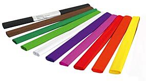 Krepp-Papier, Set 17 Farben