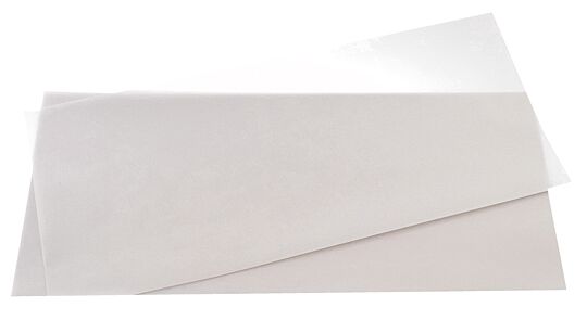 Laternenfolie Klar, 11,5 x 31 cm, Set 25