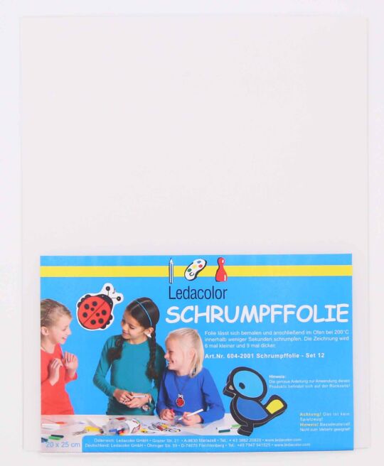Schrumpffolie 20 x 30 cm, Set 12