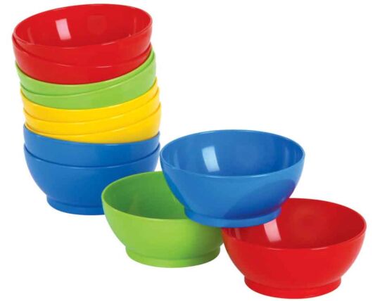 Materialschalen rund Set 12 Stück
