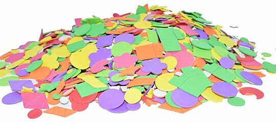 Moosgummisticker Geometrische Formen